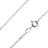 Sterling Silver 1.4mm Diamond Cut Round Belcher Chain 18"/45cm Unhallmarked 100% Recycled Silver
