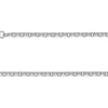 Sterling Silver 2.3mm Diamond Cut Oval Belcher Chain 22"/55cm Hallmarked, 100% Recycled Silver