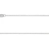 Sterling Silver 0.9mm Diamond Cut Box Chain 18"/45cm Unhallmarked 100% Recycled Silver