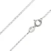 Sterling Silver 1.0mm Diamond Cut Curb Chain 30"/76cm Unhallmarked 100% Recycled Silver