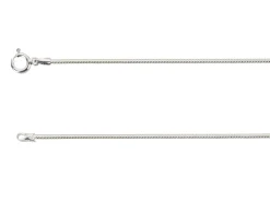 Sterling Silver 1.2mm Diamond Cut Round Snake Chain 18"/45cm Unhallmarked 100% Recycled Silver