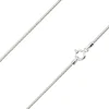 Sterling Silver 1.2mm Diamond Cut Round Snake Chain 16"/40cm Unhallmarked 100% Recycled Silver