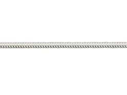 Sterling Silver 1.2mm Diamond Cut Round Snake Chain 16