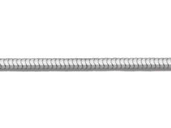 Sterling Silver 1.6mm Diamond Cut Round Snake Chain 16