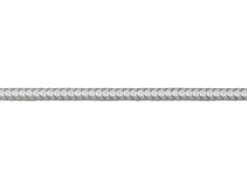 Sterling Silver 1.2mm Diamond Cut Round Snake Chain 30