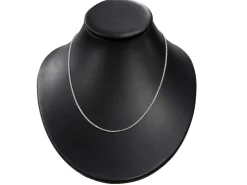 Sterling Silver 1.5mm Diamond Cut Round Spiga Chain 20