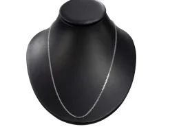 Sterling Silver 1.5mm Diamond Cut Oval Trace Chain 24