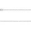 Sterling Silver 1.5mm Diamond Cut Oval Trace Chain 22"/55cm Unhallmarked 100% Recycled Silver