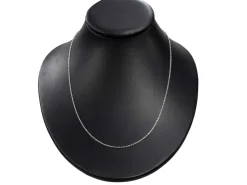 Sterling Silver 1.5mm Diamond Cut Oval Trace Chain 22