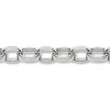 Sterling Silver 4.0mm Diamond Cut Oval Belcher Chain Loose Unhallmarked 100% Recycled Silver