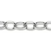 Sterling Silver 5.2mm Diamond Cut Oval Belcher Chain Loose Unhallmarked 100% Recycled Silver