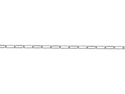 Sterling Silver 3.5mm Diamond Cut Paperclip Trace Chain Loose Unhallmarked 100% Recycled Silver