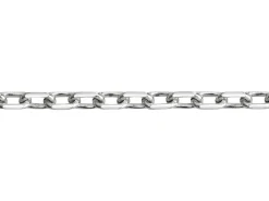 Sterling Silver 3.9mm Diamond Cut Oval Trace Chain Loose Unhallmarked 100% Recycled Silver
