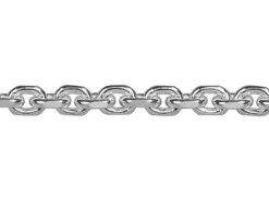 Sterling Silver 5.1mm Diamond Cut Oval Trace Chain Loose Unhallmarked