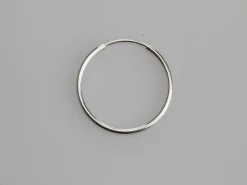 Sterling Silver 20.0mm Endless Hoops, Pack Of 2