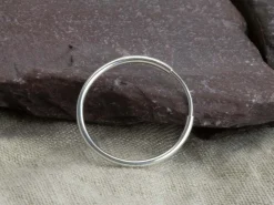 Sterling Silver 20.0mm Endless Hoops, Pack Of 2