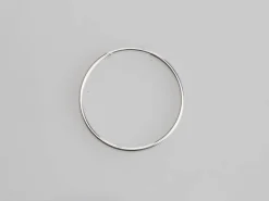 Sterling Silver 24.0mm Endless Hoops, Pack Of 2