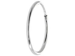 Sterling Silver 12.0mm Endless Sleeper Hoops, Pack Of 2
