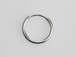 Sterling Silver 12.0mm Endless Sleeper Hoops, Pack Of 2