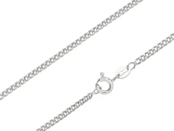 Sterling Silver 2.12mm Filed Curb 28"/70cm Unhallmarked 100% Recycled Silver