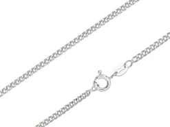 Sterling Silver 2.12mm Filed Curb 30"/75cm Unhallmarked 100% Recycled Silver