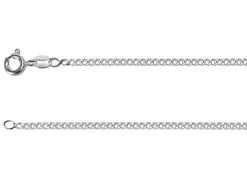 Sterling Silver 2.12mm Filed Curb 30"/75cm Unhallmarked 100% Recycled Silver