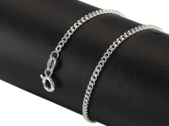 Sterling Silver 2.12mm Filed Curb 26