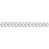 Sterling Silver 5.5mm Filed Curb Chain Loose Unhallmarked