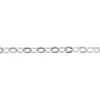 Sterling Silver 5.3mm Flat Filed Oval Trace Chain Loose Unhallmarked 100% Recycled Silver