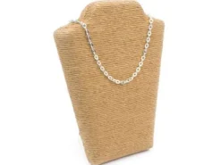 Sterling Silver 5.3mm Flat Filed Oval Trace Chain Loose Unhallmarked 100% Recycled Silver