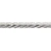 Sterling Silver 4.2mm Flat Filed Snake Snake Loose Unhallmarked 100% Recycled Silver