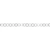 Sterling Silver 4.0mm Flat Filed Round Trace Chain Loose Unhallmarked 100% Recycled Silver