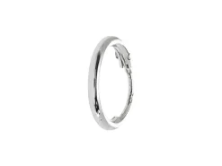 Sterling Silver 10.0mm Hinged Sleeper Hoops, Pack Of 2