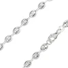 Sterling Silver 4.0mm Hollow Marine Chain 18"/45cm Hallmarked