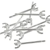Sterling Silver 3mm Martini Claw Earrings Pack of 10
