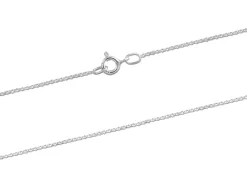 Sterling Silver 1.0mm Mini Round Belcher Chain 26"/66cm Unhallmarked