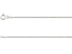 Sterling Silver 0.9mm Mini Round Snake Chain 22"/55cm Unhallmarked 100% Recycled Silver