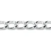 Sterling Silver 3.2mm Open Round Curb Chain Loose Unhallmarked