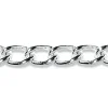 Sterling Silver 2.0mm Open Round Curb Chain Loose Unhallmarked