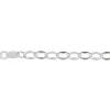 Sterling Silver 5.0mm Oval Belcher Bracelet 7.5"/19cm Unhallmarked 100% Recycled Silver