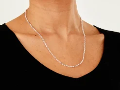 Sterling Silver 2.5mm Oval Belcher Chain 20