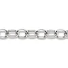 Sterling Silver 2.5mm Oval Belcher Chain Loose Unhallmarked 100% Recycled Silver
