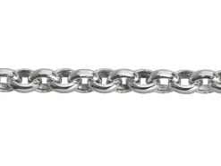 Sterling Silver 5.0mm Oval Belcher Chain Loose Unhallmarked 100% Recycled Silver