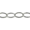Sterling Silver 9.3mm Oval Navette Trace Chain Loose Unhallmarked 100% Recycled Silver