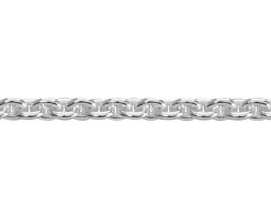 Sterling Silver 1.8mm Oval Tight Trace Chain Loose Unhallmarked 100% Recycled Silver