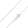 Sterling Silver 1.3mm Oval Trace Chain 18"/45cm Unhallmarked 100% Recycled Silver
