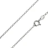 Sterling Silver 1.9mm Oval Trace Chain 20"/50cm Unhallmarked 100% Recycled Silver