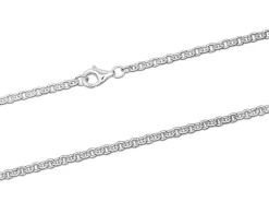Sterling Silver 3.0mm Oval Trace Chain 18"/45cm Unhallmarked 100% Recycled Silver