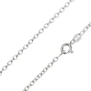 Sterling Silver 2.3mm Oval Trace Chain 16"/40cm Unhallmarked 100% Recycled Silver