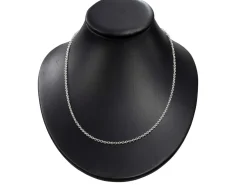 Sterling Silver 3.0mm Oval Trace Chain 22